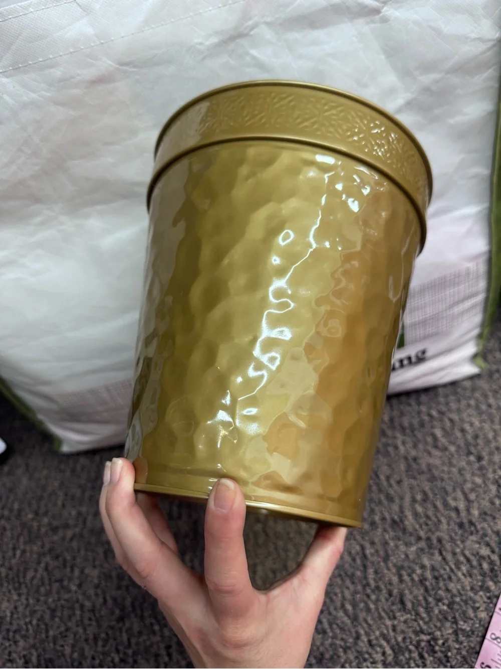Indiana Jones Gold Embossed Popcorn Tin